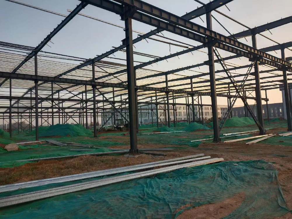 多聯跨車間鋼架