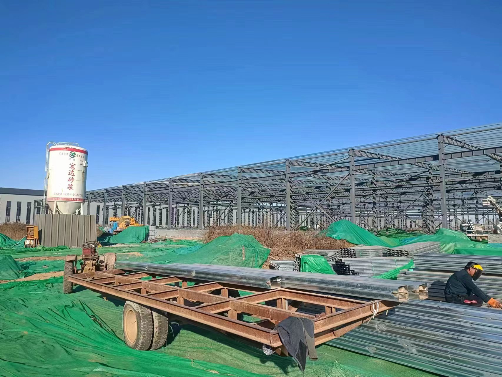 衡水鋼結(jié)構(gòu)抱焊墻檁條